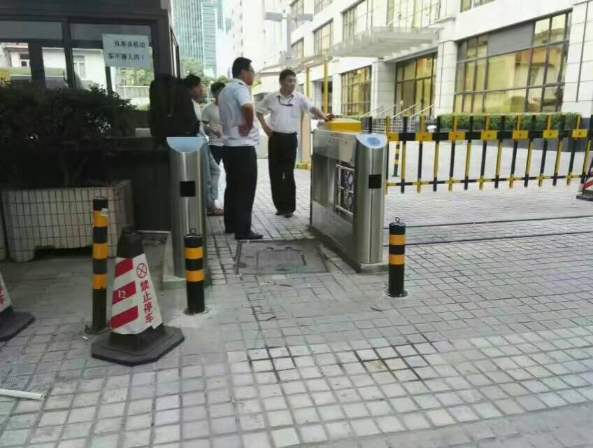 上海小區(qū)擺閘圖片 上海小區(qū)擺閘案例