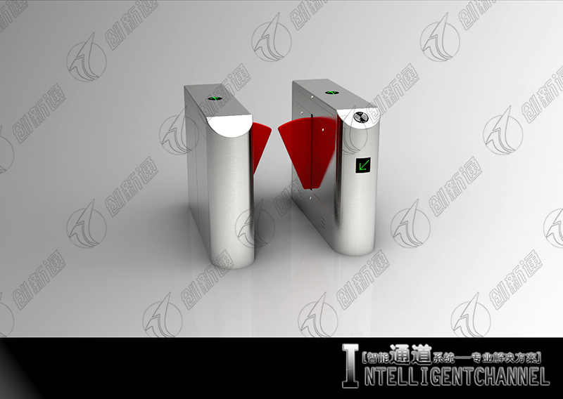 智能圓弧斜面翼閘