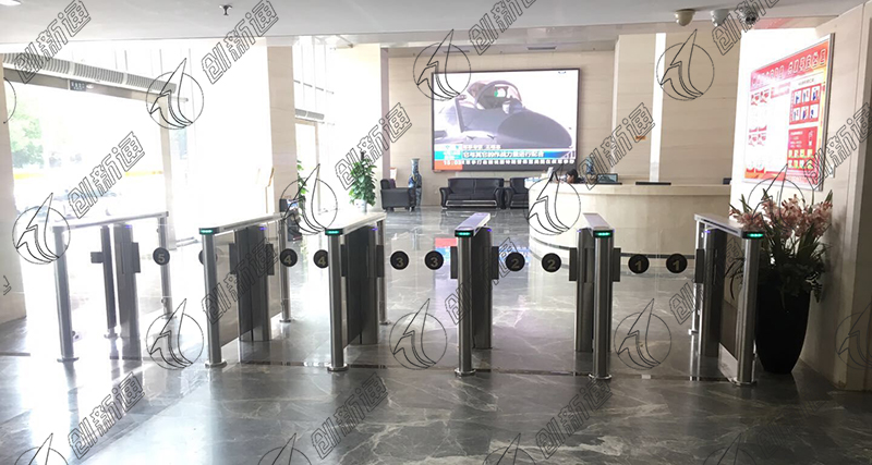 大廈大廳速通擺閘案例展示