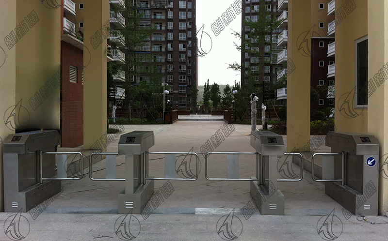 雙通道擺閘小區(qū)案例圖